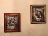 Group of 2 framed prints