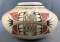 Native American Polychrome Pottery Seed Jar