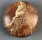 Native American Round Eagle Dancer Carving