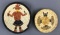 Group of 2 Native American Hand Woven Baskets