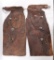 Antique Western Cowboy Leather Chaps