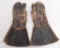 Antique Pair of Western Cowboy Stetson Cowhand Gloves