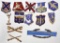 Group of 10 Assorted Division Insignia Pins