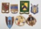 Group of 7 WW2 Cavalry Division Insignia Pins