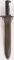 WW2 US M1 Garand Bayonet with Scabbard