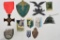 Group of Italian Fascist 2nd Alpine Division Pins and More