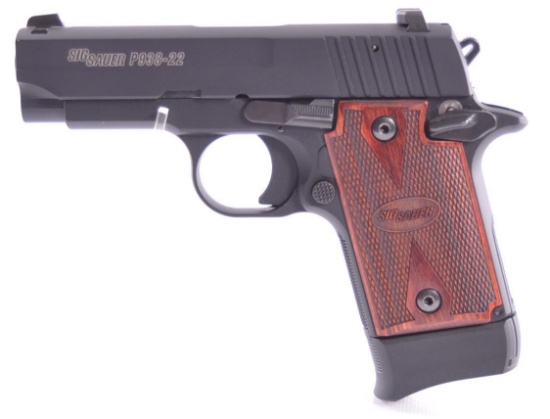 Sig Sauer Model P938-22 .22 LR Cal. Semi Auto Pistol