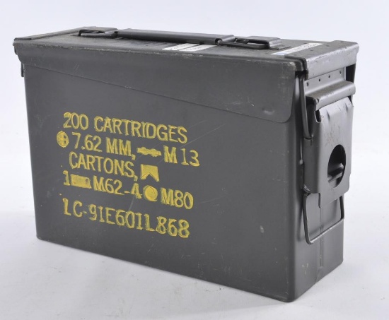 US Army Ammo Box with .22 LR Ammunition