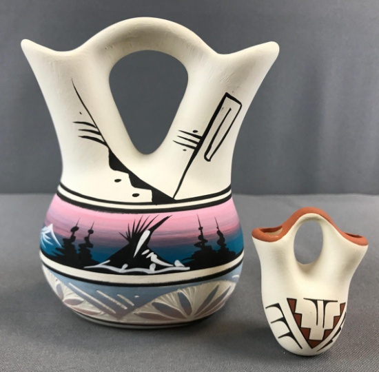 Native American Wedding Vases