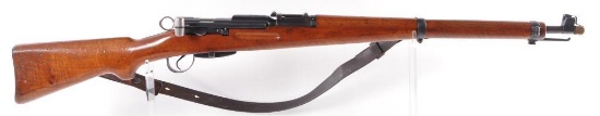 Swiss K-31 7.5 Swiss Straight Pull Bolt Action Rifle with Sling and Dust Cap