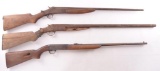 Group of 3 Firearms for Parts