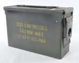 US Army Ammo Box with 30-06 and .30 Cal. M2 Ammunition