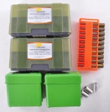 Group of 7mm Ammunition and Plastic Cartridge Cases