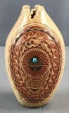 Native American Vase with Jagged Opening