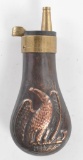 Antique Eagle Pistol Powder Flask