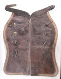 Antique Western Cowboy C.P. Shipley Leather Chaps