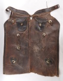 Antique Western Cowboy Leather Chaps