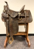 Antique Western Cowboy Chas. Shipley No.221 Saddle