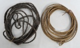 Group of 2 Antique Western Cowboy Lasso's