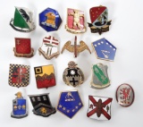 Group of 17 Assorted Division Insignia Pins