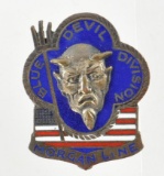 Ultra Rare 88th Division Blue Devils Division Insignia Pin