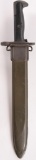 WW2 US M1 Garand Bayonet with Scabbard