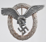 WW2 German Luftwaffe Pilot Badge