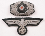 WW2 German Breast Eagle and Cap Device