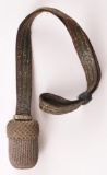 WW2 German Sword Knot with Green Center Thread