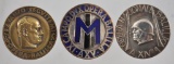 Group of 3 WW2 Fascist Italian Pins