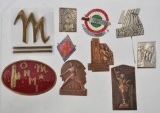 Group of Italian Fascist Insignia Items