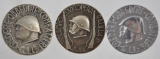 Group of 3 WW2 Fascist Italian Pins