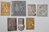 Group of 7 WW2 Fascist Italian Pins