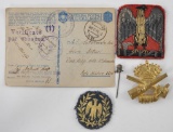 Group of WW2 Italian Fascist Items