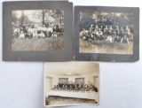 Group of Antique Photographs Featuring Gun and Flying Clubs