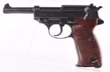 WW2 German Walther P38 9mm Semi Auto Pistol with Holster