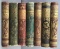 Group of 7 Antique poetry books