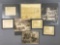 Group of 8 antique photographs: The Hamilton Gold M.&M. Co.