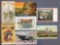 Group of 7 Advertising Postcards