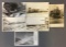 Group of 6 Real Photo Postcards-Locomotives