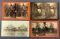 Group of 16 Antique Flat Oversized Stereoview Cards