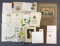 Group of Vintage and Antique Invitations and more