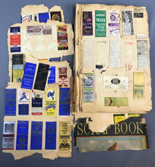 Group of Vintage Matchbook Collection