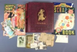 Group of Vintage Scrapbooks, Paper Dolls and more