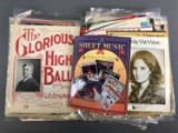 Group of Vintage/Antique Sheet Music