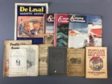 Group of Vintage Country Gentleman Magazines, Popular Mechanics Book and more