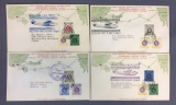 Complete Set of 4 Pan-Am First Flight of China?s Clipper Covers
