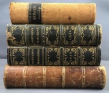 Group of 4 Antique Books