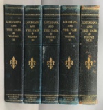 Group of 5 Antique books: Louisiana and the Fair