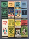 Group of 100+ vintage matchbook covers